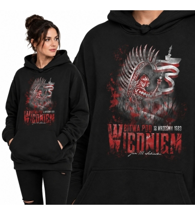 BLUZA DAMSKA Z KAPTUREM WIEDEŃ